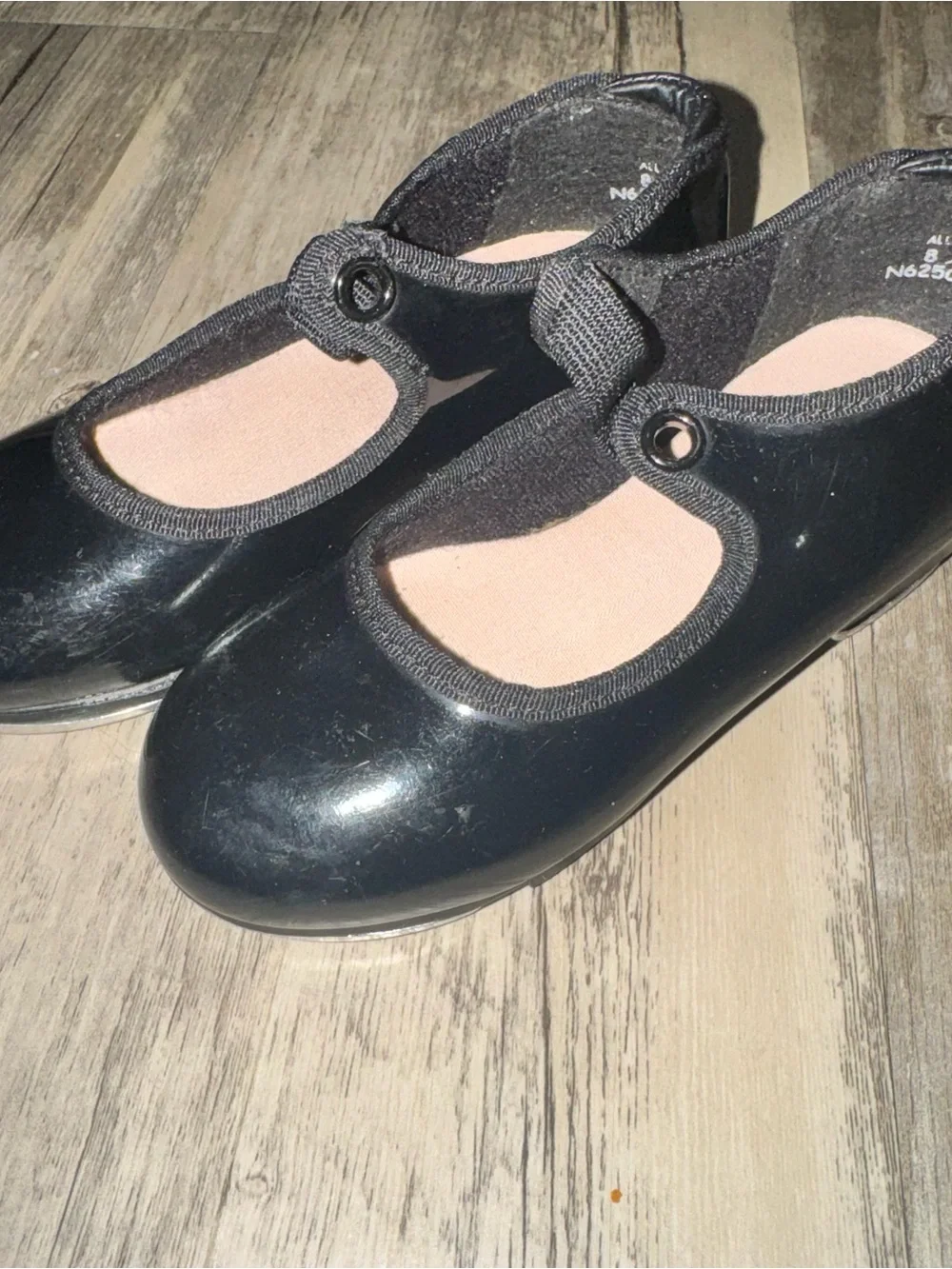 Capezio Black Patent Tap Shoes